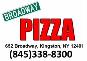 &nbsp;&nbsp;&nbsp;&nbsp;&nbsp;&nbsp;&nbsp;&nbsp;&nbsp; &nbsp;BROADWAY PIZZA&nbsp;&nbsp;&nbsp;&nbsp;&nbsp;&nbsp;&nbsp; (845) 338-8300